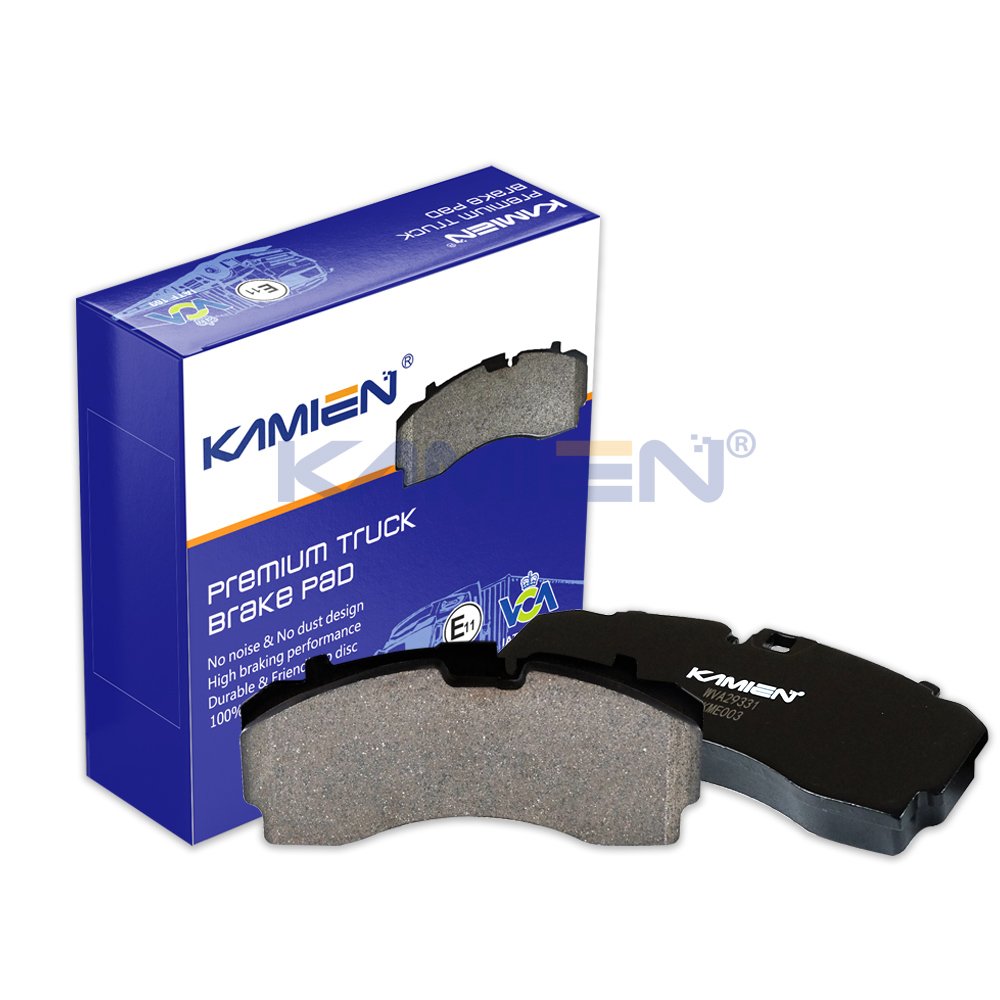 China Kamien Popular Hot Sale Auto Brake Parts with High Quality Semi-metallic Truck Brake Pad for toyota